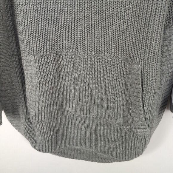 UGG Raelynn 3/4-Sleeve Knit Poncho Sweater Grey Size Small New NWT Pullover - Picture 2 of 6